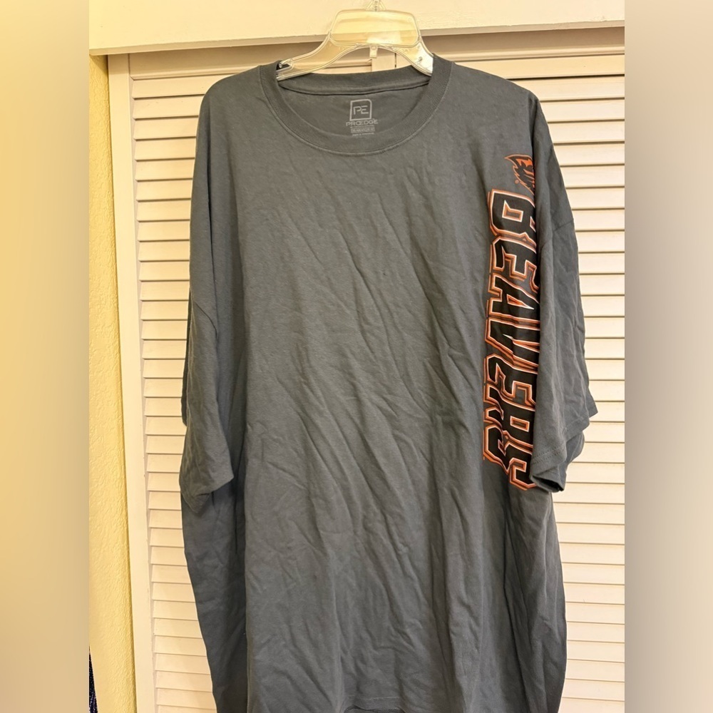 NEW Gray Beavers Graphic Men's Shirt Sz 4X Oregon State Beavers